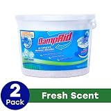 DampRid FG50FS Hi-Capacity Moisture Absorber Fresh Scent, Pack of 2