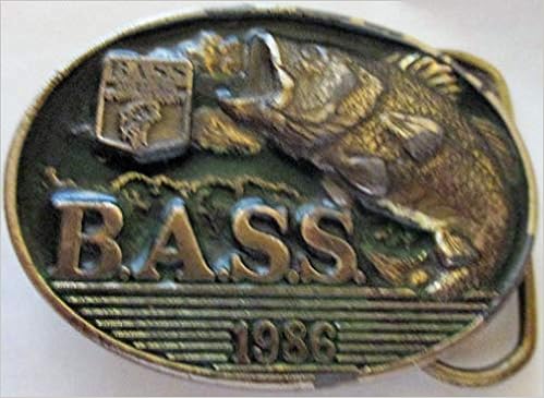 Bass anglers sportsman society belt buckle Clearance