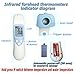 Forehead Thermometer,P-JING Non-Contact Infrared Thermometer Digital Clinical Instant Professional Fever Temperature Infrared Scanner for Baby,Kids,Toddlers,Home with Bilingual Celsius Fahrenheit