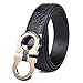 Belts for Men Alligator Pattern Leather Belt 1.3