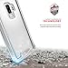 Zizo ION Series Compatible with Samsung Galaxy S9 Plus Case Military Grade Drop Tested with Tempered Glass Screen Protector Silver Clear