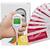 50 Ovulation Urine Test Strips, LH Test Strips 50 Count, 25mIU Sensitive 99.99% Accuracy Easy Reading, Basal Thermometer Bonus…