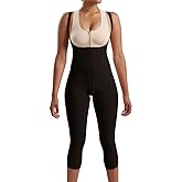 MARENA SFBHM Stage 1 Post-surgical Compression Girdle with High-Back & Front Closure – Adjustable Mid-Calf Length
