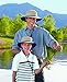 wallaroo Boys Jr. Explorer Sun Hat - UPF 50+ - Packable, Camel/Navy
