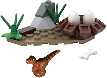 dinosaurio lego instrucciones