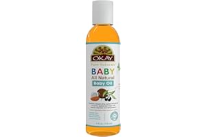 OKAY- baby oil all natural 4oz/236ml