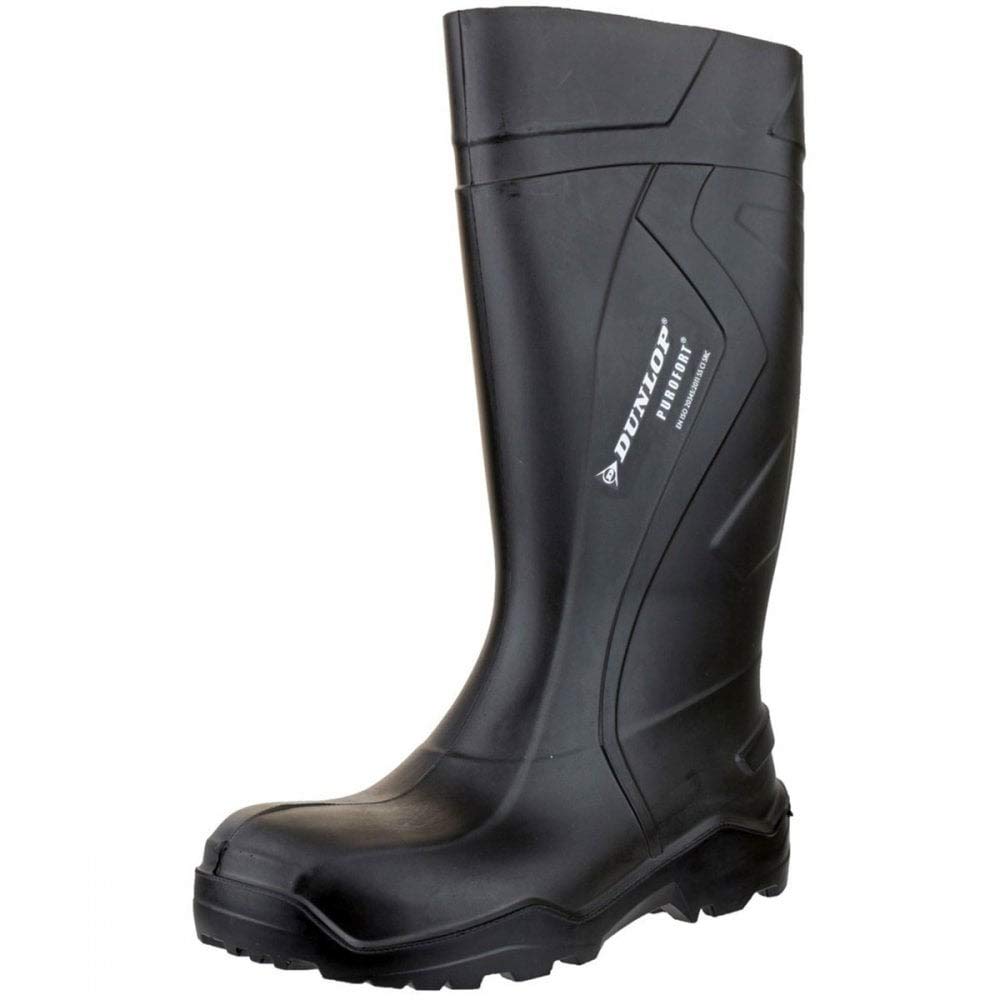 DUNLOP Purofort+, Unisex Full Safety Waterproof Work Boots, Black - Image 5