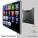 In Wall Recessed Full Motion TV Mount with Zero Clearance for 32 to 55 Inch TVs LCD, LED, or Plasma - Extends 19 Inches