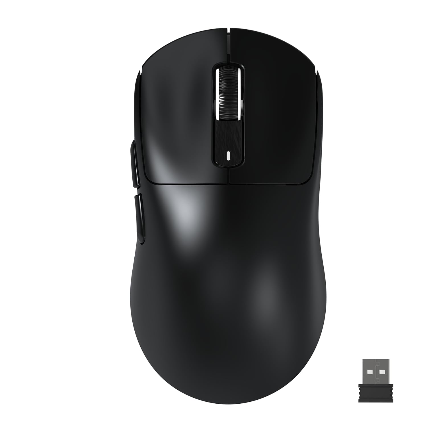 Photo 1 of ***MISSING PART**** **** MANBASNAKE Attack Shark X3MAX 49g Wireless Supelight Mouse, BT/2.4G Wireless/Wired Gaming Mouse, PAW3950 42K DPI Optical Sensor, 200h Battery, Programmable Mouse for PC/Mac/Win/Xbox (Black)