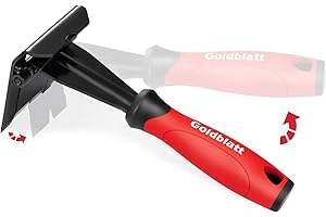 Goldblatt Trim Removal Tool, 3-Inch Baseboard Removal Tool for No-damage the surface, Heavy Duty Pry Bar Removal Multi-Tool for Carpet Tack Strip, Baseboard, Molding, Siding and Flooring Removal