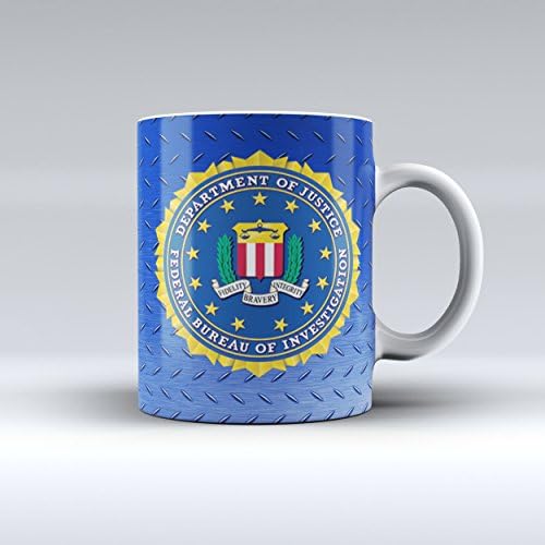 FBI Mug Police Mug FBI Agent Ceramic Coffee Mug 15OZ