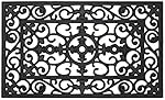 MILLIARD 'Lilly' Decorative Rubber Outdoor Doormat 30in.x18in.