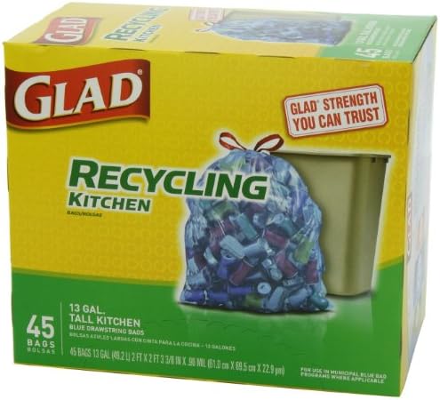 glad recycling bags