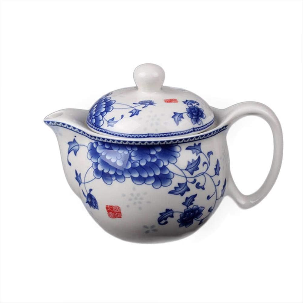 Traditional Kung Fu Teapot, Travel Agency Tea Set Double Teapot with Strainer Porcelain Cup, Kettle Porcelain Tea Set