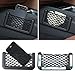 Black Universal Car Seat Side Back Pocket Storage Organizer Nylon Net Bag Phone Holder