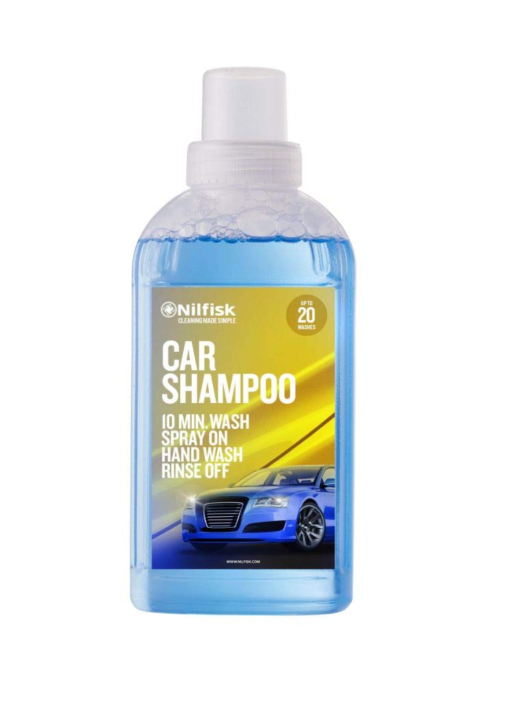 Nilfisk Car Shampoo - Wax & Shine Effect - Pressure Washer Car Detergents (500 ml)