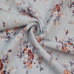 Texco Inc 55" Wide Printed 100% Rayon Challis