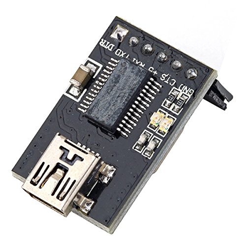 Foxnovo FTDI Basic Breakout 5V USB to TTL 6-Pin Module for Mwc Multiwii Lite Se