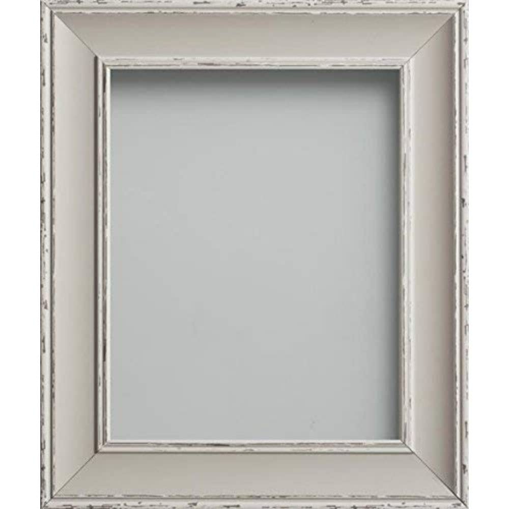 Frame Company Allington Range Picture Photo Frame with Light Blue Mount for 8 x 6-Inch Image Size, Wood, Beech, 10 x 8-Inch