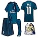 Real Madrid NB Ronaldo Bale Benzema Ramos 2017 2018 17 18 Kid Youth REPLICA Third Jersey Kit : Shirt, Short, Socks, Bag (Bale Third, Size 28 (11-12 Yrs Old Approx.))