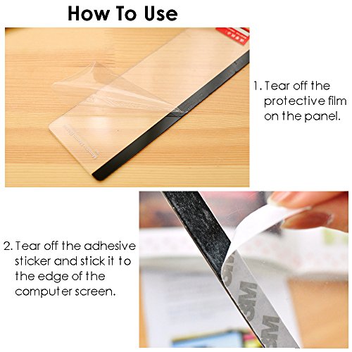 Witkey Computer Screen Display Creative Cute Transparent Message Boards