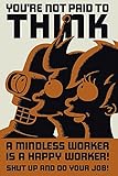 Futurama Don't Think 24x36 Poster