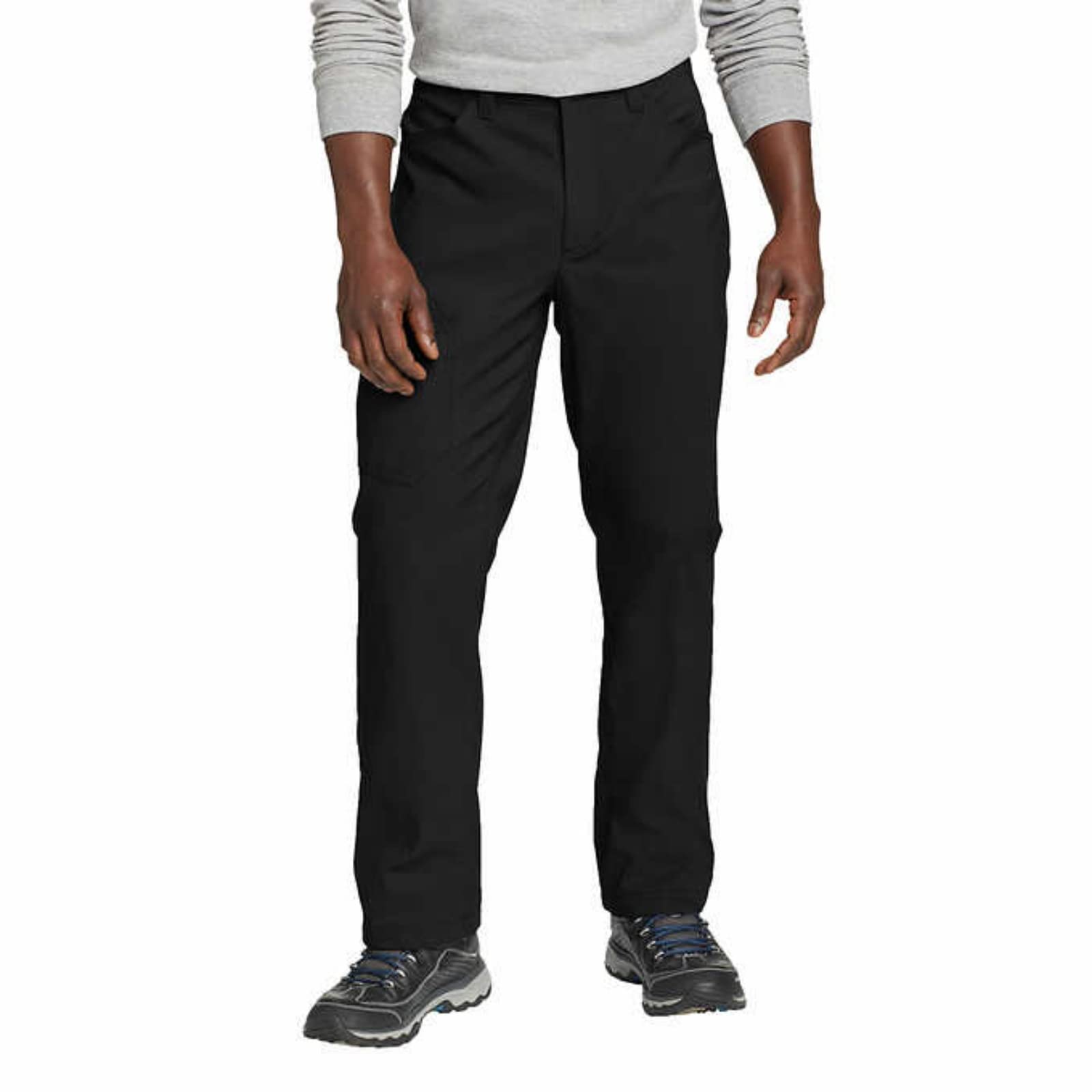 Eddie Bauer Men's Rainier Pants, Black, 36/32