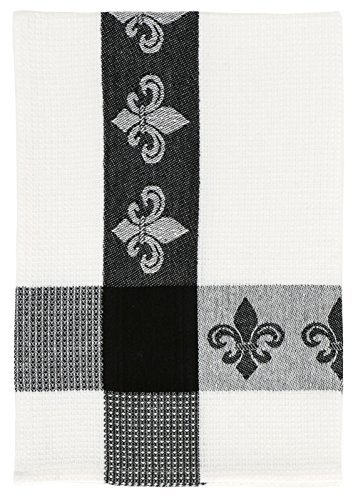 Kay Dee Designs Kitchen Printed Tea Towel with Ball Fringe, Poinsettia, H5178