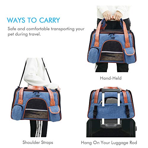 Premium-Pet-Carrier-Airline-Approved-Soft-Sided-for-Cats-and-Dogs-Portable-Cozy-Travel-Pet-Bag-Car-Seat-Safe-Carrier