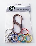 Carabiner Keychain Hook With Multi Color Identification System