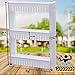 Laundry Room Organizer and Slim Storage Cart - Mobile Wheels Shelf with 3 Tiers Skinny Thin Shelves for Narrow Slim Space Between Washer and Dryer Perfect as Cleaning Supplies Organizer
