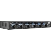 OSD Audio 6-Zone Speaker Selector with Volume Control, Dual Source, SSVC6 | Control 6 Pairs of Stereo Speakers with Volume Control, Dual-Source A/B Switching and Built-In Impedance Protection.