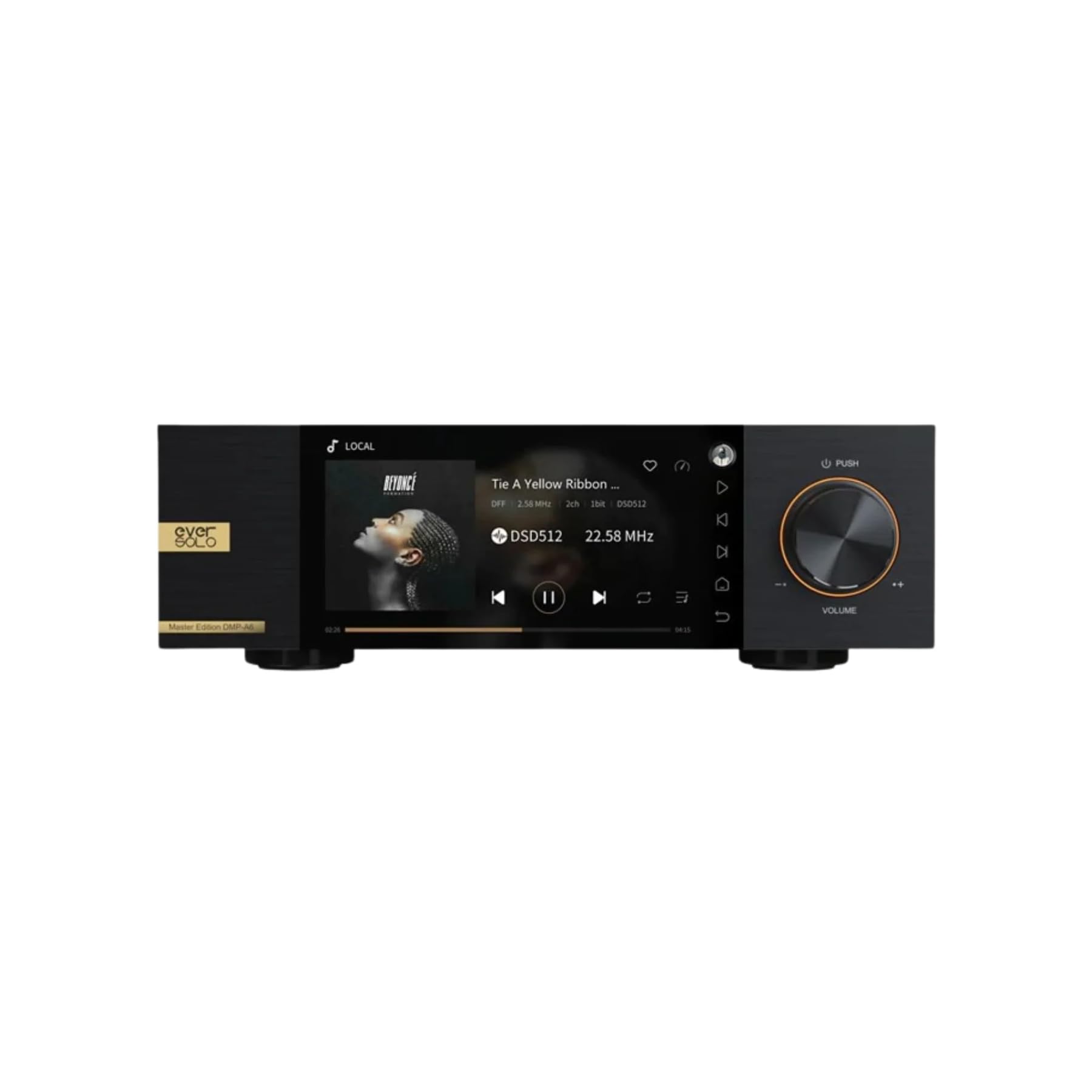 EVERSOLO DMP-A6 Master Edition Streamer Network Player Music Service and Streaming MQA Full Decode DAC