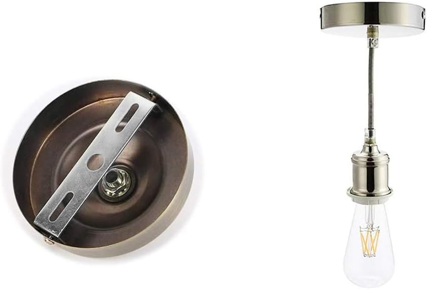 4 Pcs Ceiling Fixture Light Fixture Bracket 105mm Ceiling Pendant Light