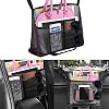 Car Net Pocket Handbag Holder, Car Organizer Back Seat, Upgrade Handbag Purse Holder For Car, Large Capacity Car Net Bag…