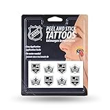 NHL Los Angeles Kings Face Tattoos, 8-piece Set