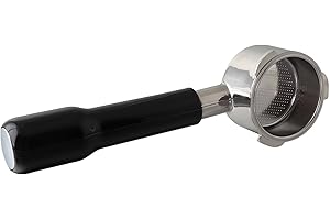 CAPFEI 51mm Bottomless Portafilter Compatible with CASABREWS CM5418, 3700Essential, Mr. Coffee Espresso and Cappuccino Machine, Wirsh, Gevi Espresso | 51mm portafilter 3 ears with Prongs Thickness 4mm