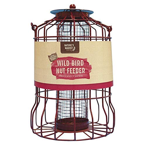 Natures Market BF007 Squirrel Guard Nut Feeder