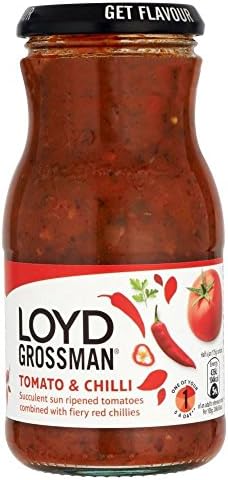 Loyd Grossman Pasta Sauce - Tomato & Chilli (350g)