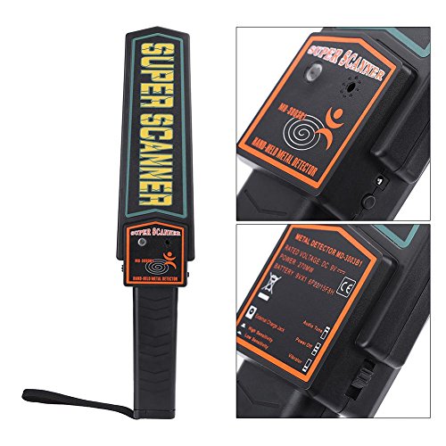 Metal detector, Alloet Handheld Metal Detector Pinpointer Gold Treasure Hunter Pin Pointer Tester