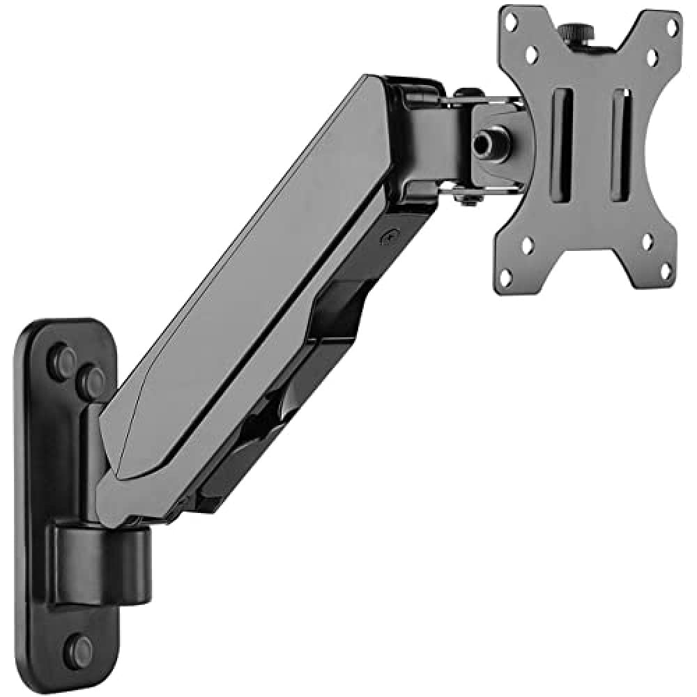 Value | LCD Monitor Arm | Desk Clamp | 4 Joints | Pivot | Black