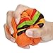 AirChichi Callm Jumbo Squishy Hamburger Cat Squeeze Toys, Slow Rising Soft Cream Scented Charms Squishy Stress Reliever Toys for Kids & Adults (Orange)