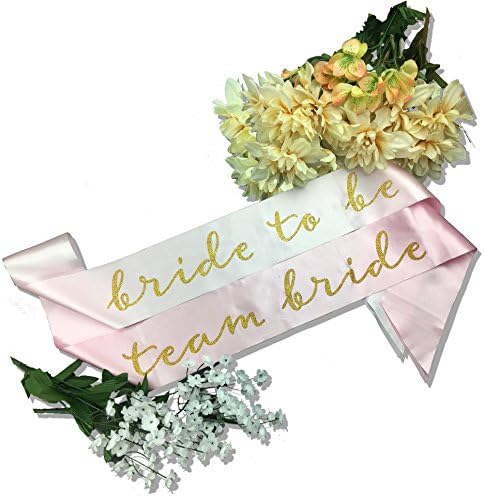 Bachelorette Party / Bridal Party Wedding Sashes for the entire Entourage (Team Bride)