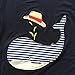 Evelin LEE Baby Boy Short Sleeve T-Shirts and Stripe Shorts 2pcs Set Clothes (12-18 Months, Dolphin)