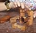 Links: Handmade & Organic 3D Brain Teaser Wooden Puzzle for Adults from SiamMandalay with SM Gift Box(Pictured)