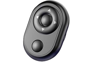 SEIHOO Bluetooth Remote & Page Turner Control - Can Also Use to Scroll Videos for Tiktok and Control to Play/Pause The Video - It Can Work with Most Cellphones/Tablets (Andriod 8.0+ and iOS 6.0+)