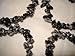 Sublime Gifts 1pc Snowflake Obsidian Natural Healing Crystal A+ Quality Chip Gemstone 7 Inch Stretch Bracelet
