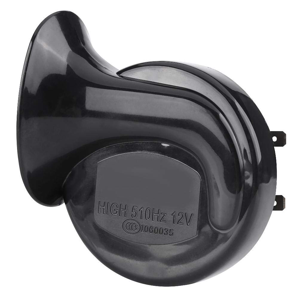Motorcycle Horn, High-Powered 12V Electric Air Horn, 110dB 510Hz, Waterproof for Cars, Trucks, and Motorbikes