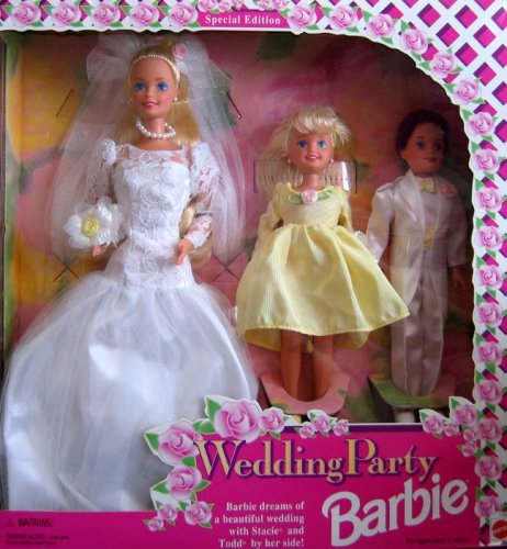 Barbie Wedding Party Giftset Special Edition w Stacie & Todd Dolls (1994)