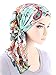 The Bella Scarf Chemo Turban Head Scarves Pre-Tied Bandana for Cancer Plisse Multi Colored Paisley